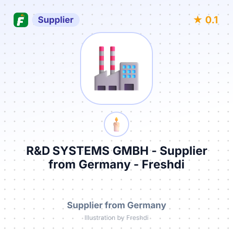 R&D SYSTEMS GMBH – summary card, no photo uploaded yet