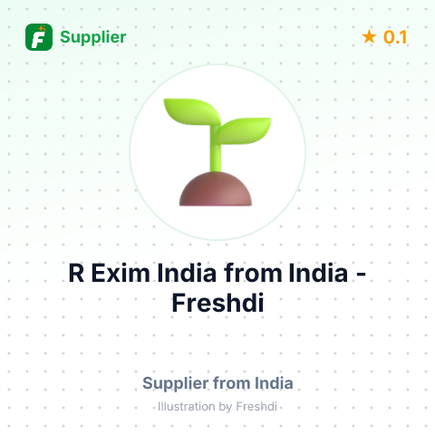 R Exim India  – summary card, no photo uploaded yet