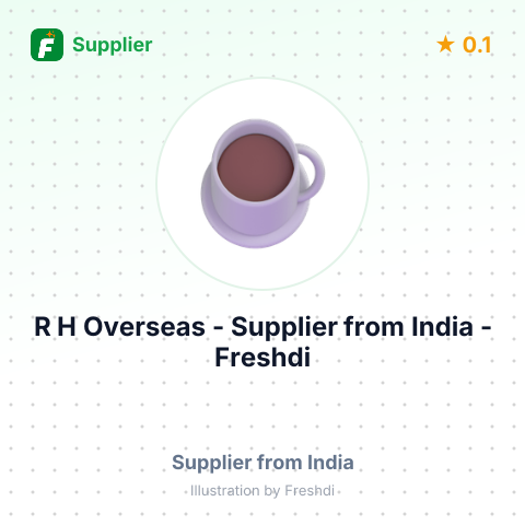 R H Overseas  – summary card, no photo uploaded yet