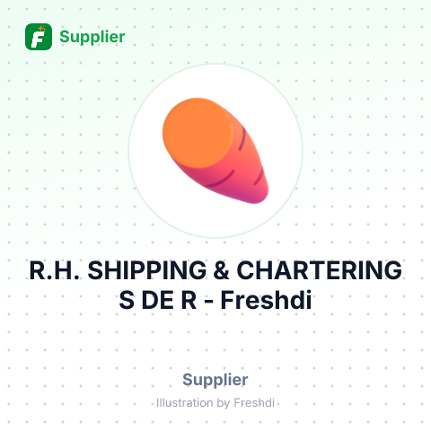 R.H. SHIPPING & CHARTERING S DE R – summary card, no photo uploaded yet