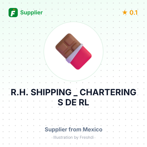 R.H. SHIPPING _ CHARTERING S DE RL – summary card, no photo uploaded yet