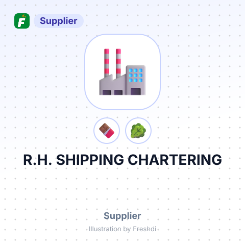 R.H. SHIPPING CHARTERING – summary card, no photo uploaded yet