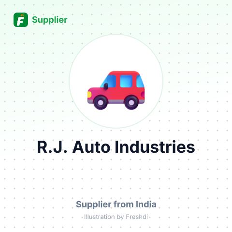 R.J. Auto Industries – summary card, no photo uploaded yet
