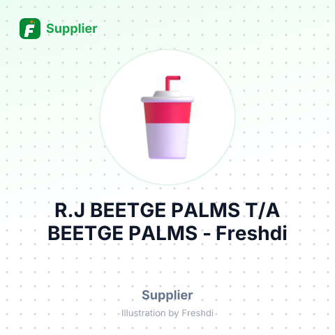 R.J BEETGE PALMS T/A BEETGE PALMS – summary card, no photo uploaded yet
