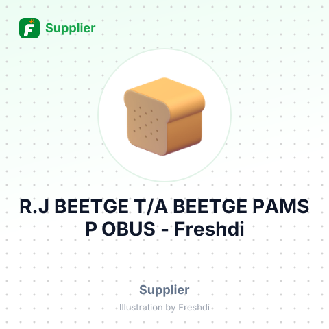 R.J BEETGE T/A BEETGE PAMS P OBUS – summary card, no photo uploaded yet