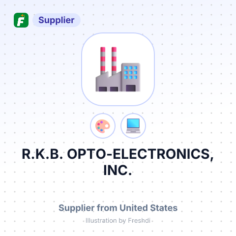 R.K.B. OPTO-ELECTRONICS, INC. – summary card, no photo uploaded yet