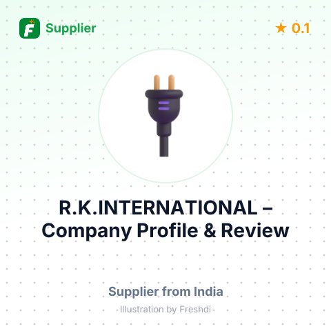 R.K.INTERNATIONAL, – summary card, no photo uploaded yet