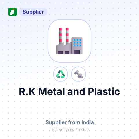 R.K Metal and Plastic – summary card, no photo uploaded yet