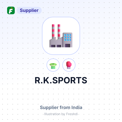 R.K.SPORTS – summary card, no photo uploaded yet