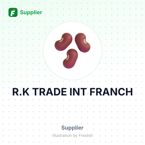 R.K TRADE INT FRANCH – summary card, no photo uploaded yet