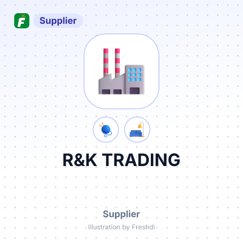 R&K TRADING – summary card, no photo uploaded yet