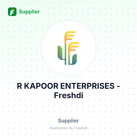 R KAPOOR ENTERPRISES – summary card, no photo uploaded yet