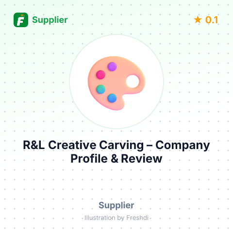 R&L Creative Carving – summary card, no photo uploaded yet