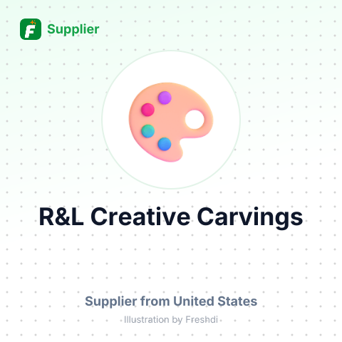 R&L Creative Carvings – summary card, no photo uploaded yet