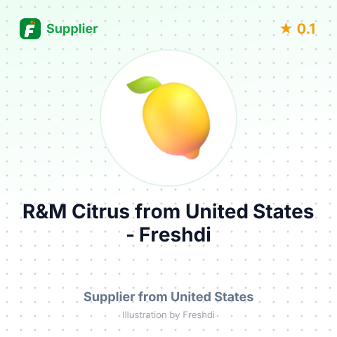 R&M Citrus  – summary card, no photo uploaded yet