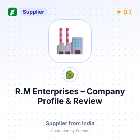 R.M Enterprises – summary card, no photo uploaded yet
