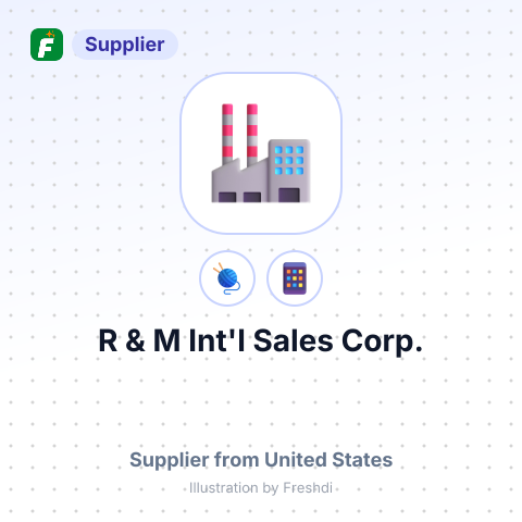 R & M Int'l Sales Corp. – summary card, no photo uploaded yet