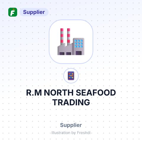 R.M NORTH SEAFOOD TRADING – summary card, no photo uploaded yet
