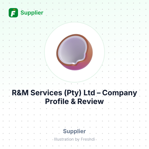 R&M Services (Pty) Ltd – summary card, no photo uploaded yet