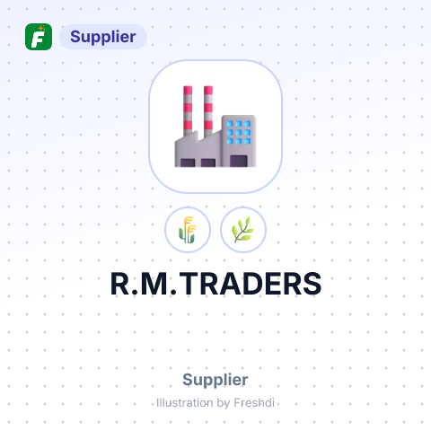 R.M.TRADERS – summary card, no photo uploaded yet