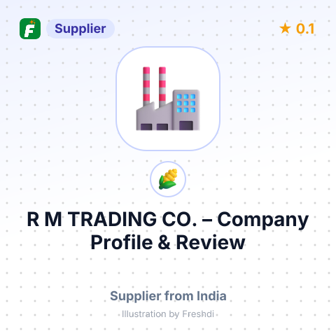 R M TRADING CO. – summary card, no photo uploaded yet