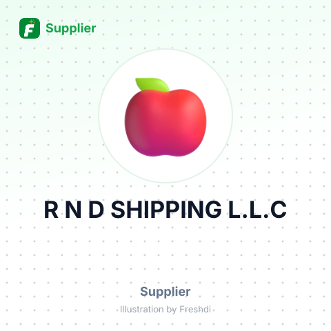 R N D SHIPPING L.L.C – summary card, no photo uploaded yet