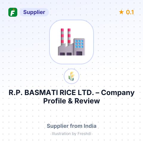 R.P. BASMATI RICE LTD., – summary card, no photo uploaded yet