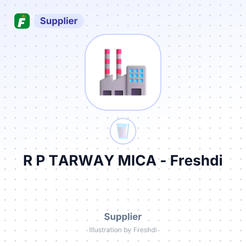 R P TARWAY MICA – summary card, no photo uploaded yet
