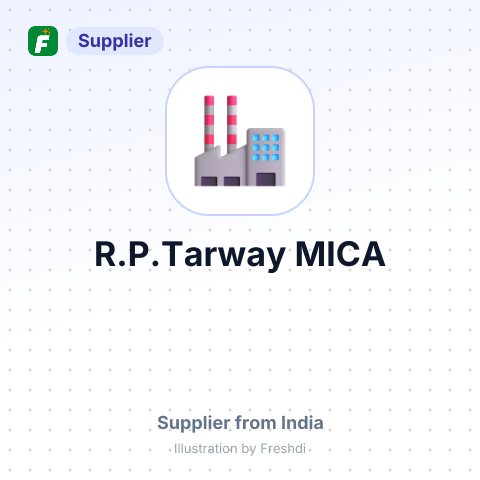 R.P.Tarway MICA – summary card, no photo uploaded yet