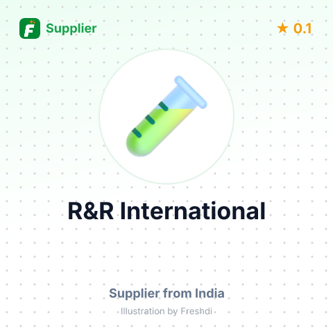 R&R International  – summary card, no photo uploaded yet