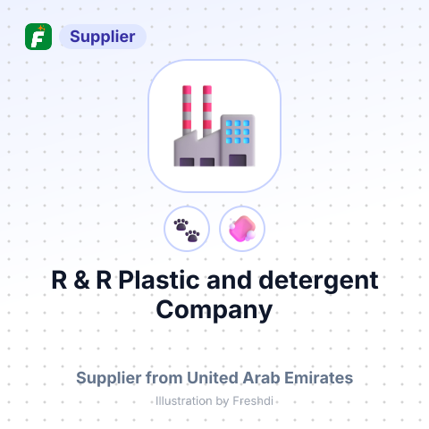 R & R Plastic and detergent Company – summary card, no photo uploaded yet