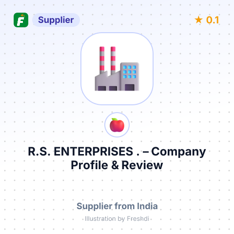 R.S. ENTERPRISES . – summary card, no photo uploaded yet