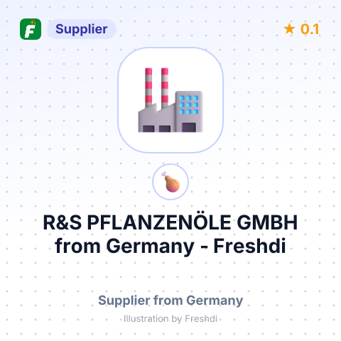 R&S PFLANZENÖLE GMBH – summary card, no photo uploaded yet