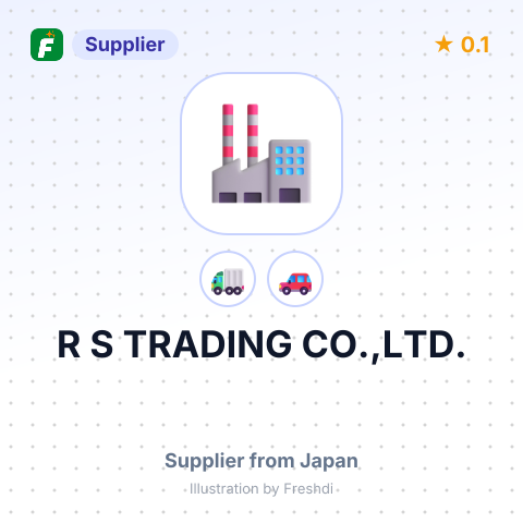 R S TRADING CO.,LTD. – summary card, no photo uploaded yet