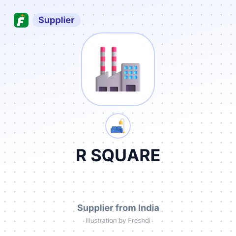 R SQUARE – summary card, no photo uploaded yet