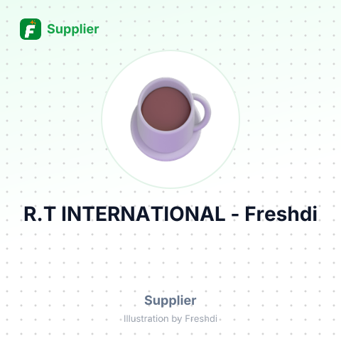 R.T INTERNATIONAL – summary card, no photo uploaded yet