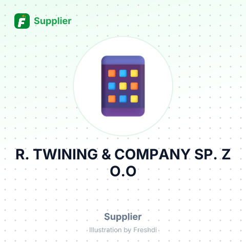 R. TWINING & COMPANY SP. Z O.O – summary card, no photo uploaded yet