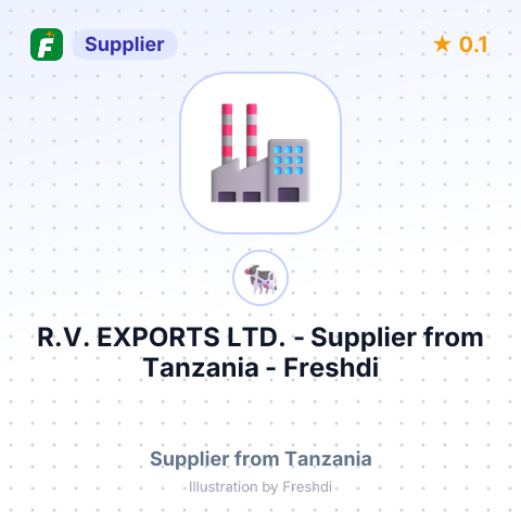 R.V. EXPORTS LTD. – summary card, no photo uploaded yet