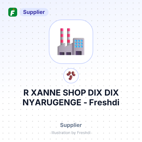 R XANNE SHOP DIX DIX NYARUGENGE – summary card, no photo uploaded yet