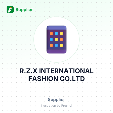 R.Z.X INTERNATIONAL FASHION CO.LTD – summary card, no photo uploaded yet