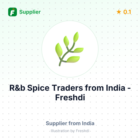 R&b Spice Traders  – summary card, no photo uploaded yet