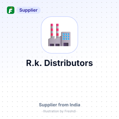 R.k. Distributors – summary card, no photo uploaded yet