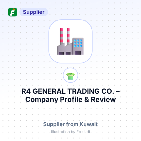 R4 GENERAL TRADING CO. – summary card, no photo uploaded yet