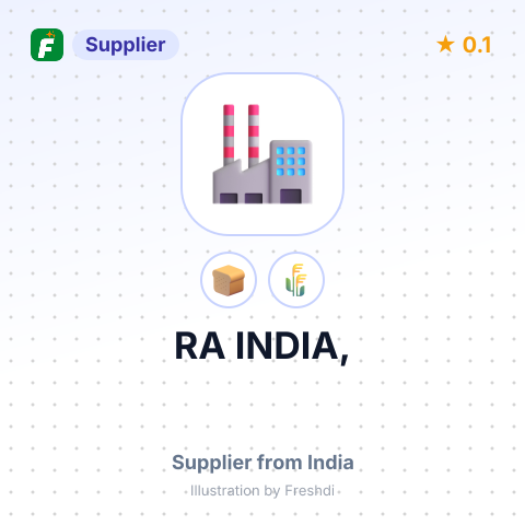 RA INDIA, – summary card, no photo uploaded yet