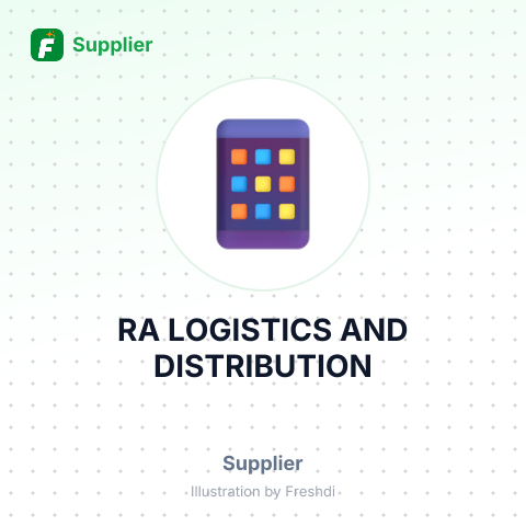 RA LOGISTICS AND DISTRIBUTION – summary card, no photo uploaded yet