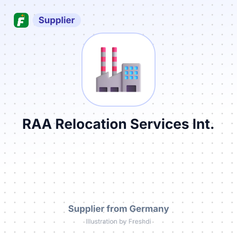 RAA Relocation Services Int. – summary card, no photo uploaded yet