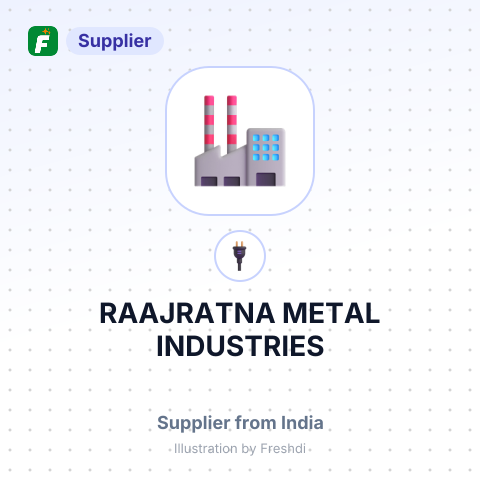 RAAJRATNA METAL INDUSTRIES – summary card, no photo uploaded yet