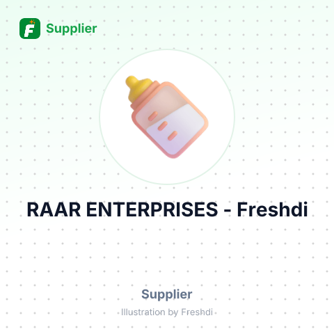 RAAR ENTERPRISES – summary card, no photo uploaded yet