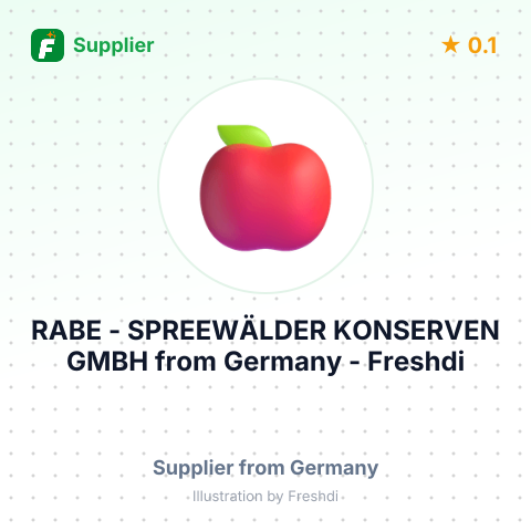 RABE - SPREEWÄLDER KONSERVEN GMBH – summary card, no photo uploaded yet