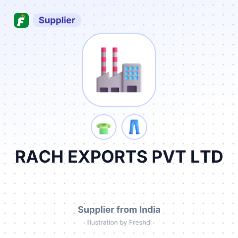 RACH EXPORTS PVT LTD – summary card, no photo uploaded yet